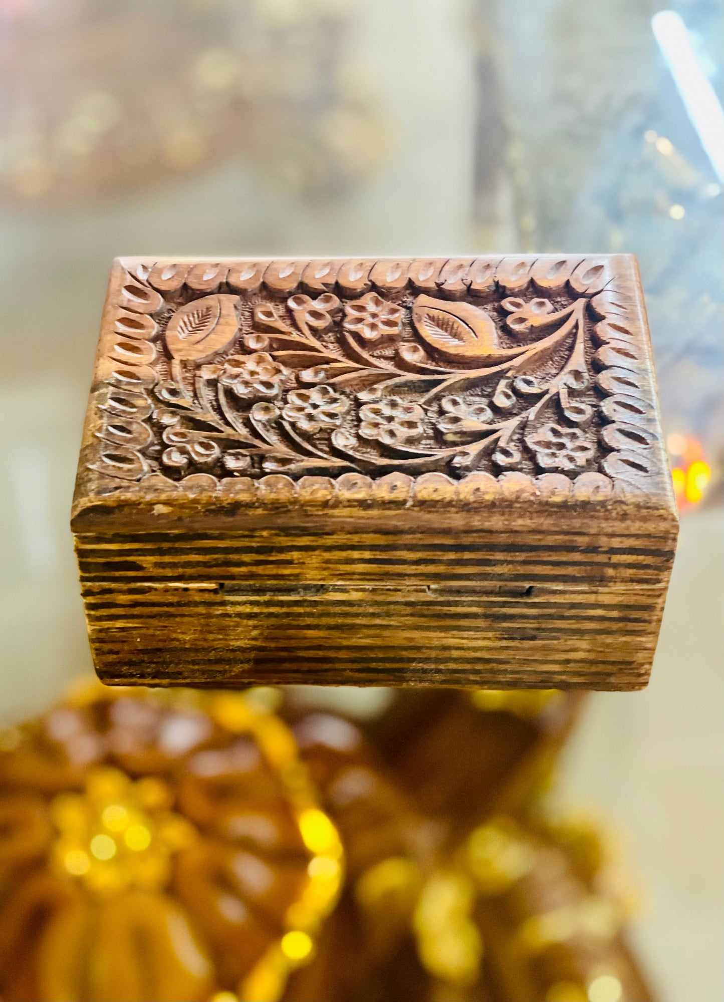 Handmade Secret Lock Jewelry Box