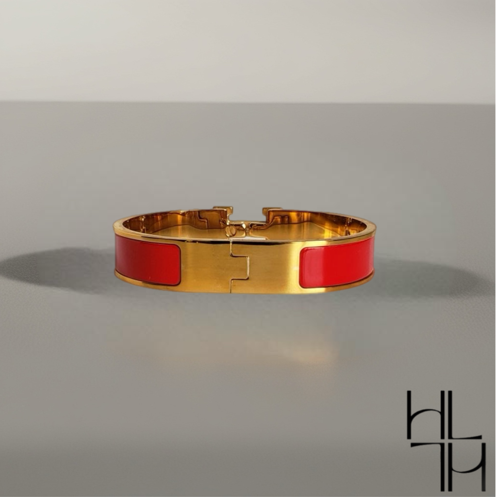Classic Designer Inspired  18K Gold Plated Bracelet
