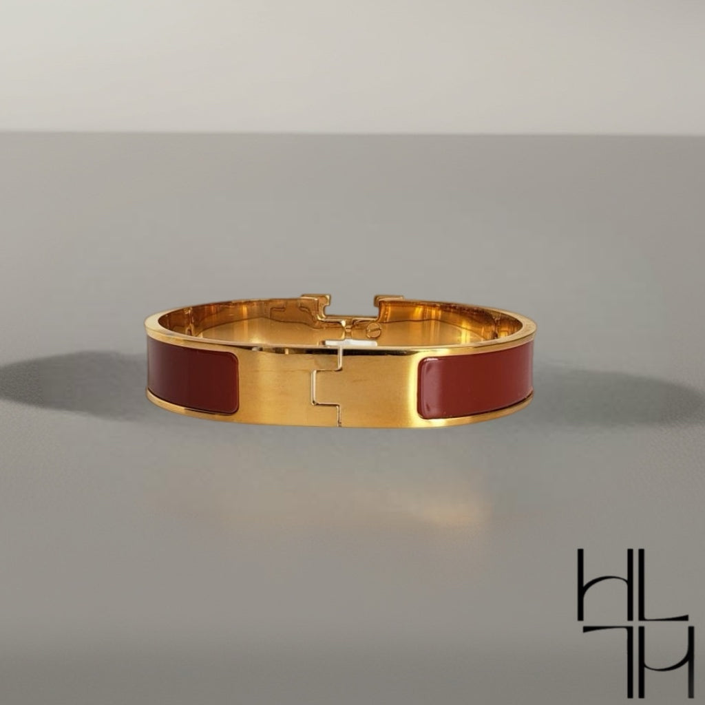 Classic Designer Inspired  18K Gold Plated Bracelet