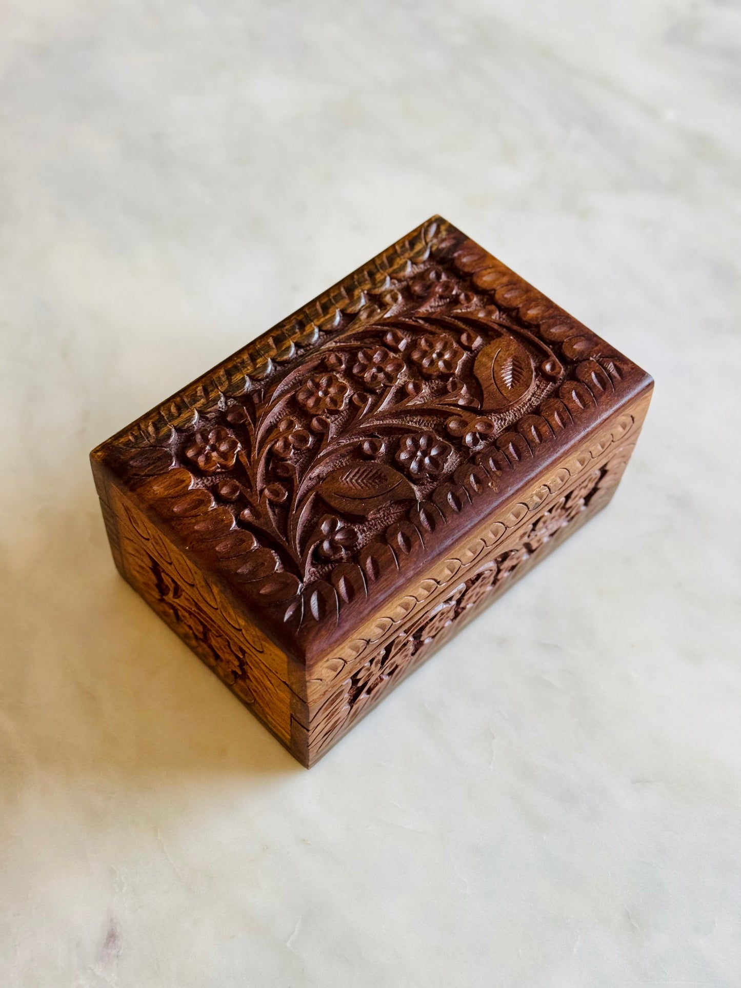 Handmade Secret Lock Jewelry Box